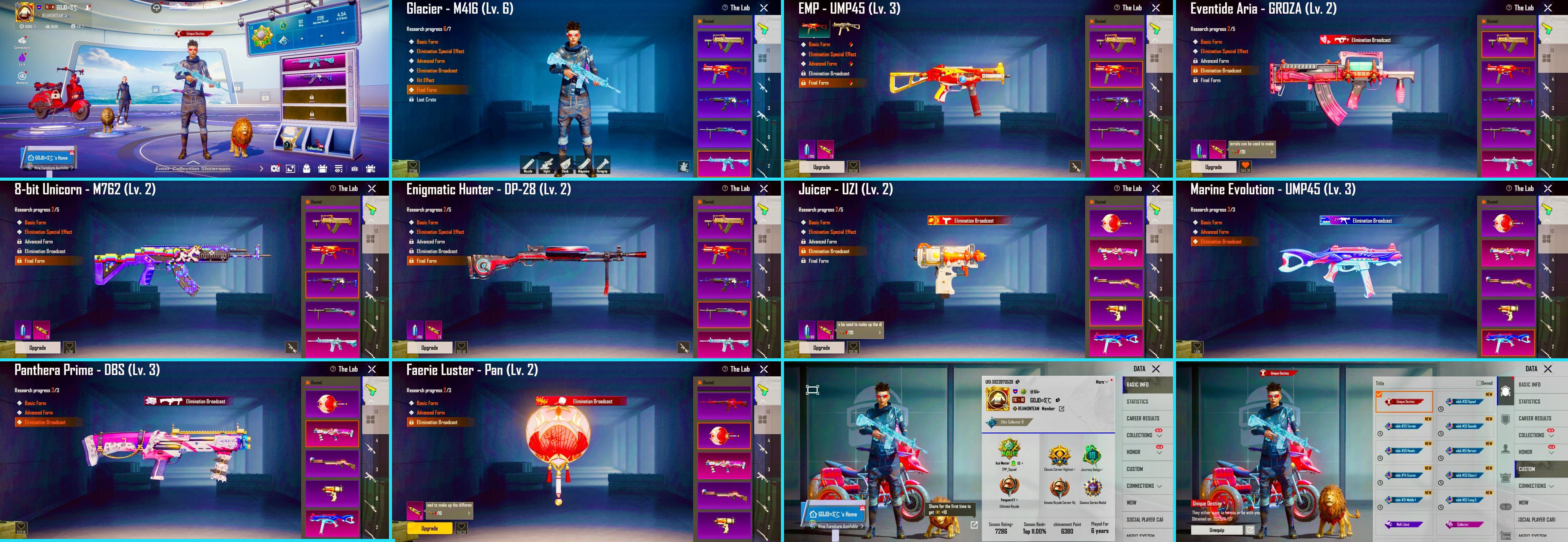 Account PUBG តម្លៃ 90$
